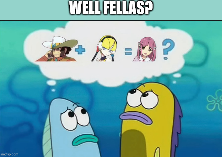 where's the logic? | WELL FELLAS? | image tagged in pokemon | made w/ Imgflip meme maker