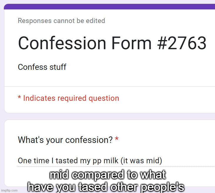 mid compared to what have you tased other people's | made w/ Imgflip meme maker