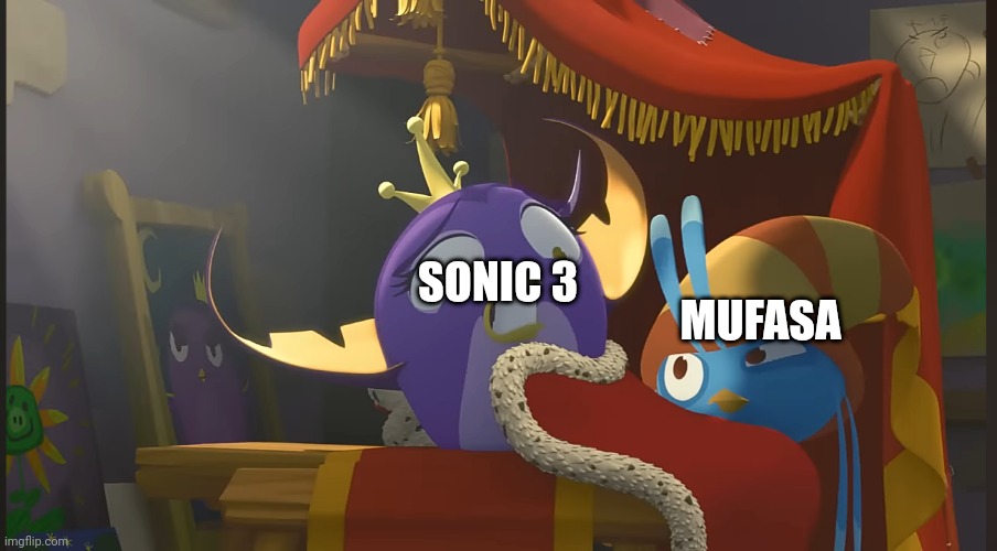 You can't beat the lion king, even if you try. | SONIC 3; MUFASA | image tagged in funny | made w/ Imgflip meme maker