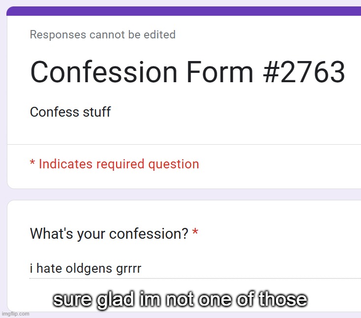 sure glad im not one of those | made w/ Imgflip meme maker