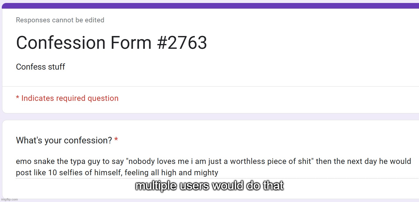 multiple users would do that | made w/ Imgflip meme maker