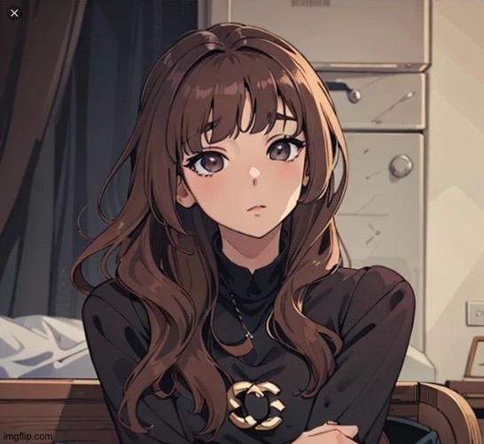 Kiera but Anime Blank Meme Template