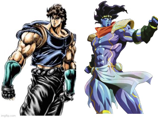 Am I the only one who gets reminded of Jonathan every  time I see Star Platinum? | image tagged in jojo's bizarre adventure | made w/ Imgflip meme maker