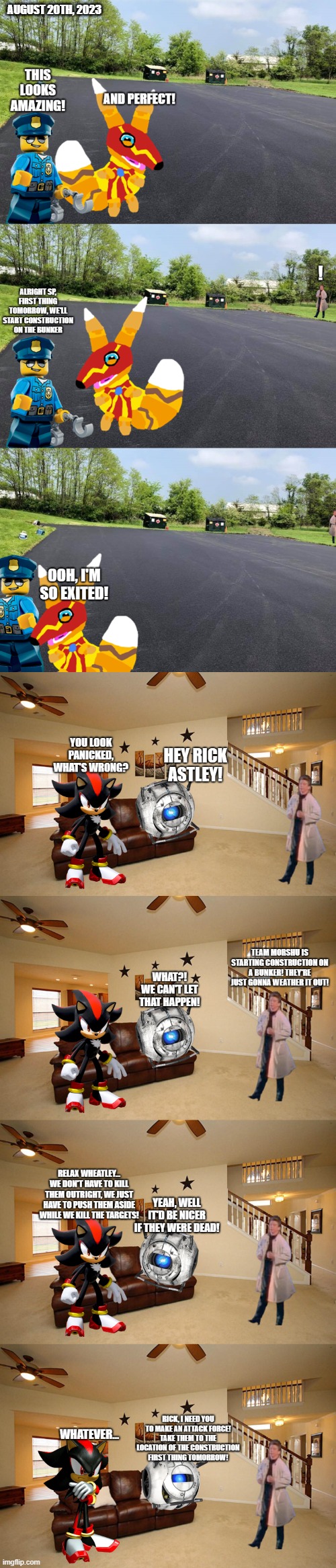 Wheatley finds out (August 20, 2023) | AUGUST 20TH, 2023 | made w/ Imgflip meme maker