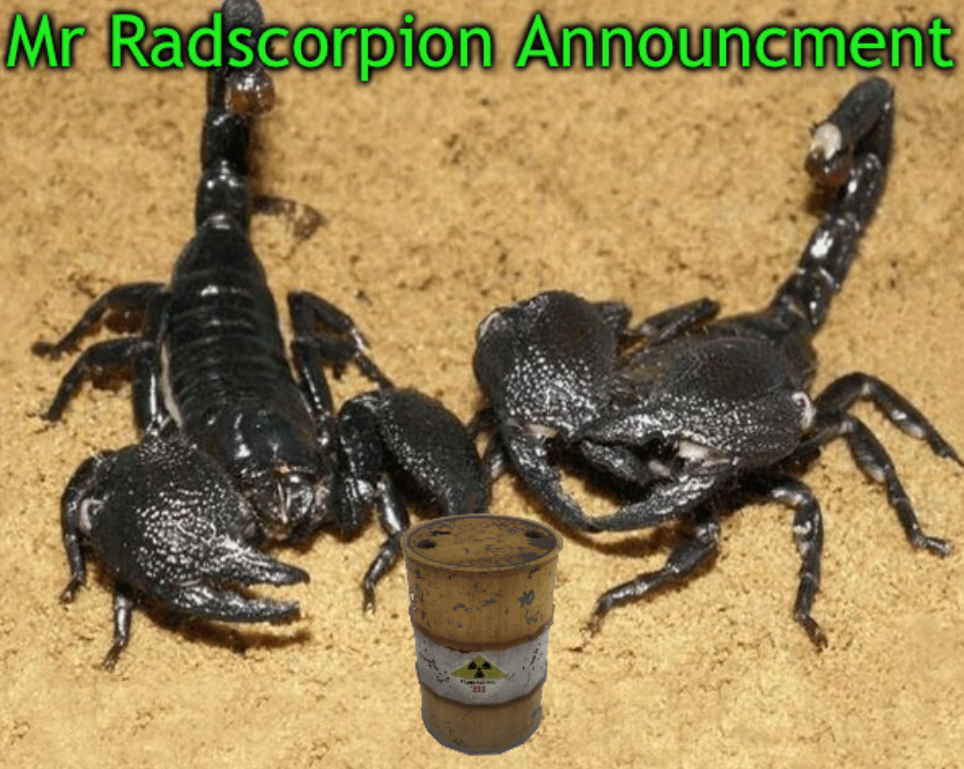 High Quality Radscorpion Blank Meme Template