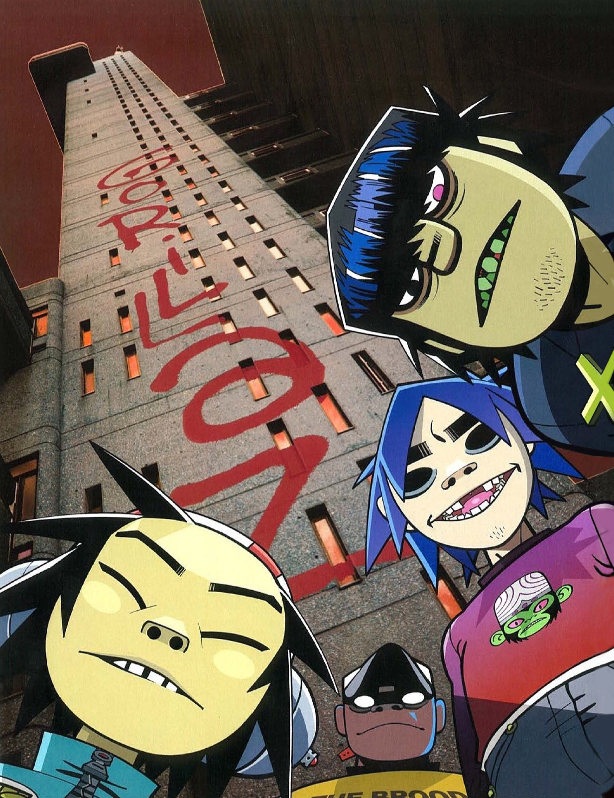 Gorillaz Blank Meme Template