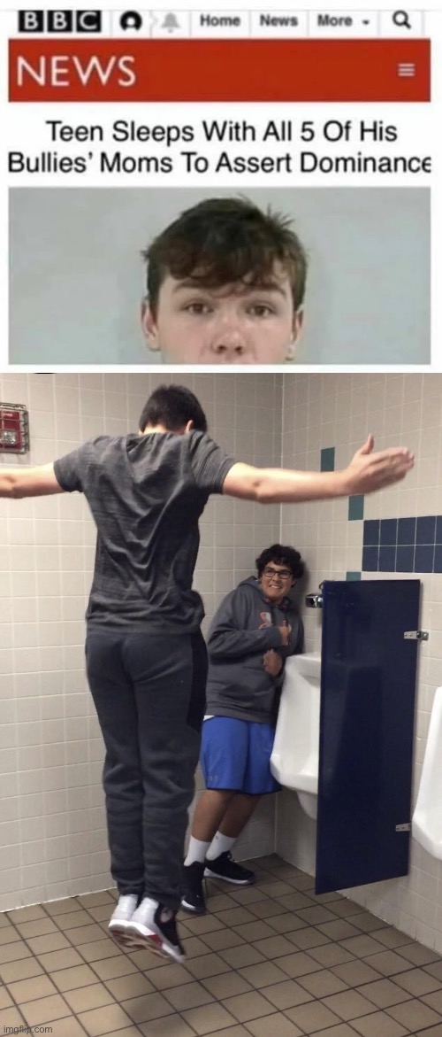 Revenge | image tagged in t pose to assert dominance,domination,bullies,revenge | made w/ Imgflip meme maker