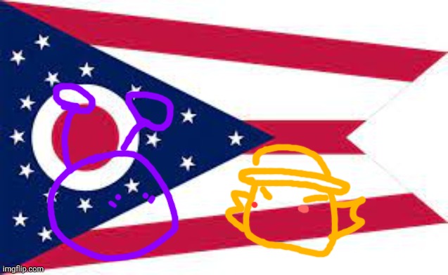 Ohio Flag | image tagged in ohio flag | made w/ Imgflip meme maker