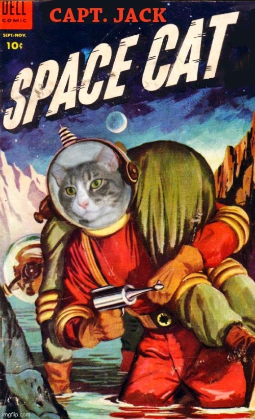 The Space Catboy in action! | made w/ Imgflip meme maker