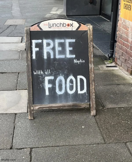 Free food? | image tagged in eyeroll,free food | made w/ Imgflip meme maker