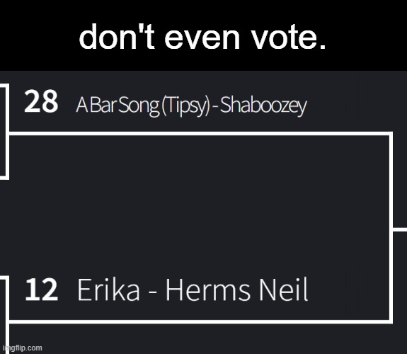 tipsy won don't vote | don't even vote. | made w/ Imgflip meme maker