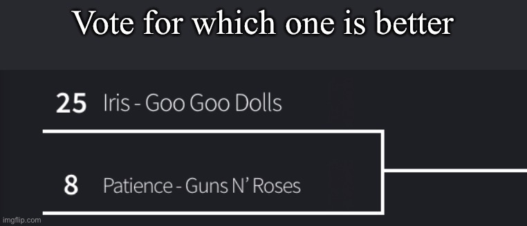 Vote for which one is better | made w/ Imgflip meme maker
