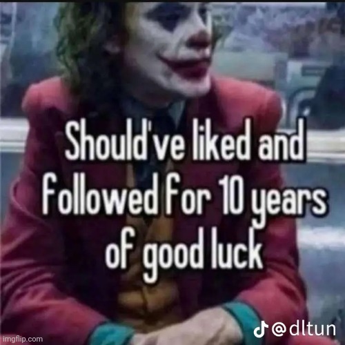 Upvote for 10 years of good luck | made w/ Imgflip meme maker
