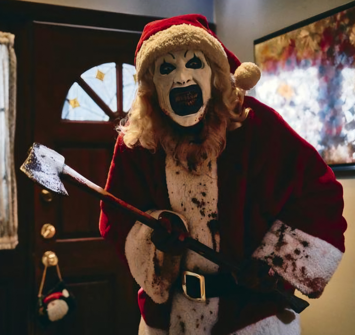 High Quality terrifier santa Blank Meme Template