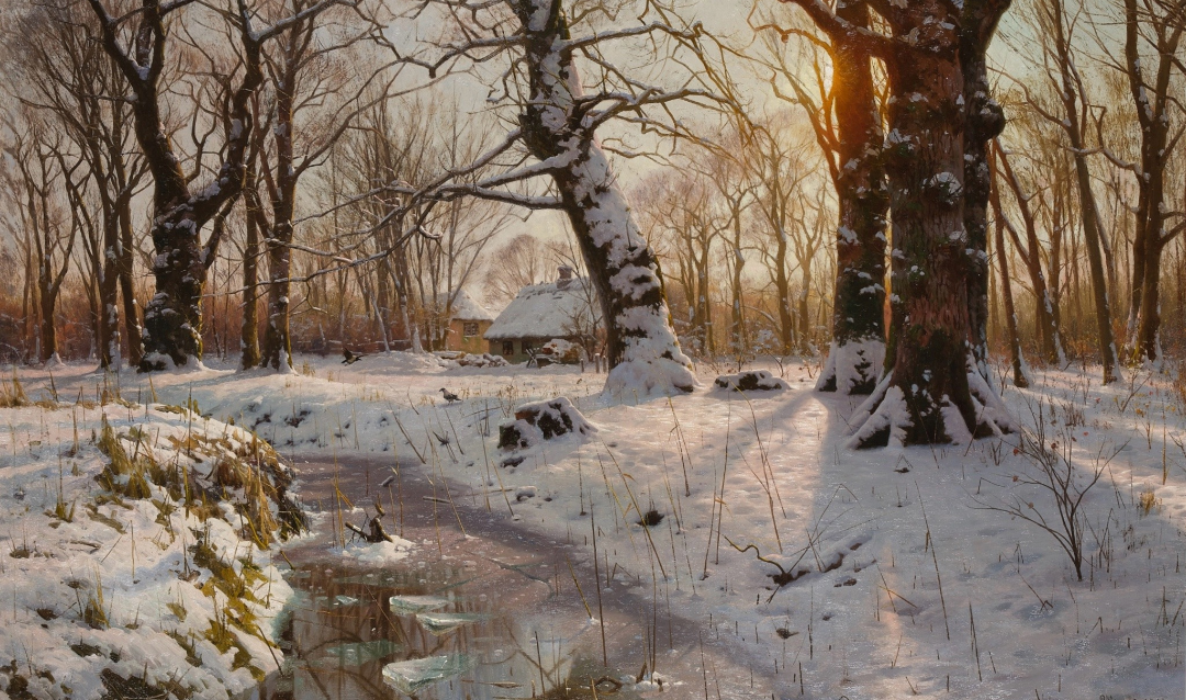 High Quality Artwork by Peder Mønsted. Blank Meme Template