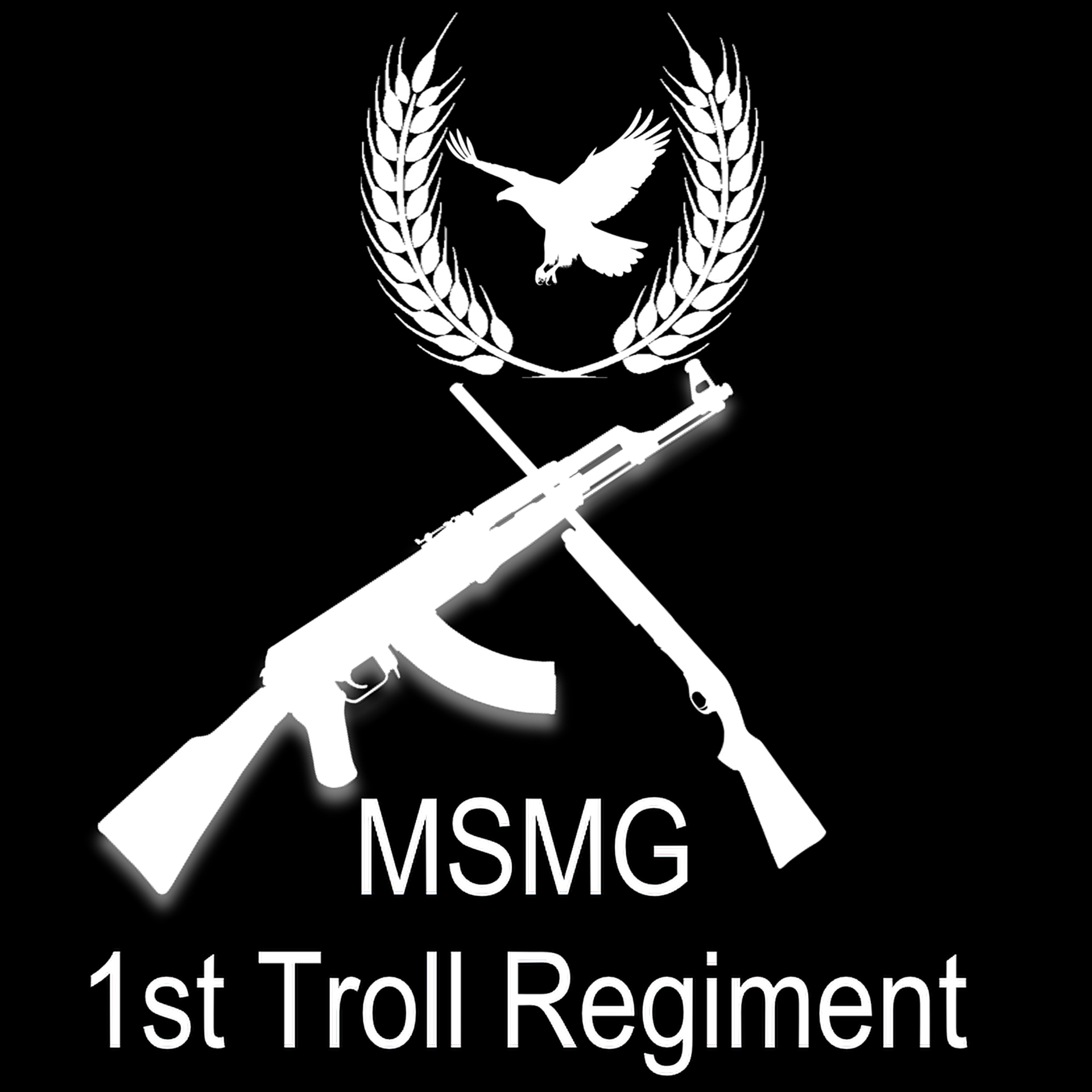MSMG 1st Troll Regiment logo Blank Meme Template