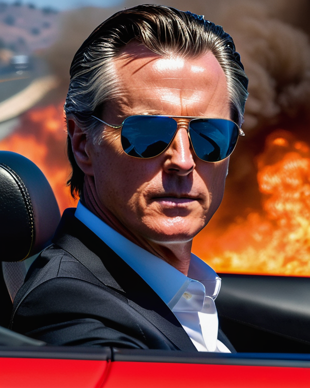 Gavin Newsom Blank Meme Template