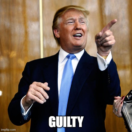 Donal Trump Birthday | GUILTY | image tagged in donal trump birthday | made w/ Imgflip meme maker