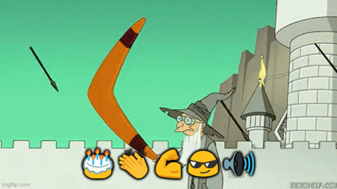 Sorcerer boomerang | ? ? ? ? ? | image tagged in sorcerer boomerang | made w/ Imgflip meme maker