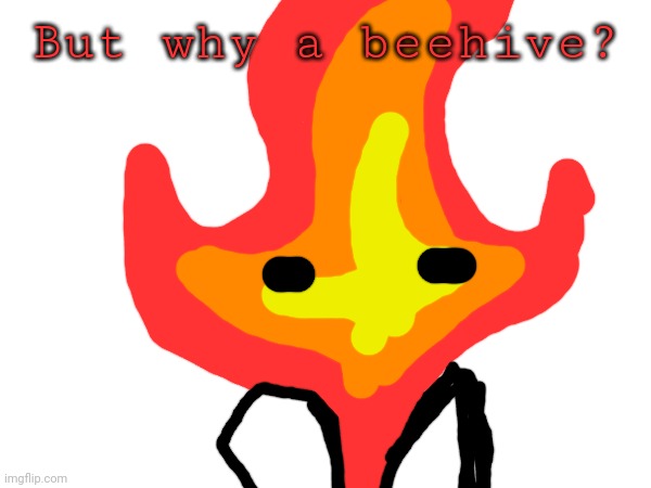 But why a beehive? | made w/ Imgflip meme maker