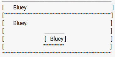 Bluey Error v2 Blank Meme Template