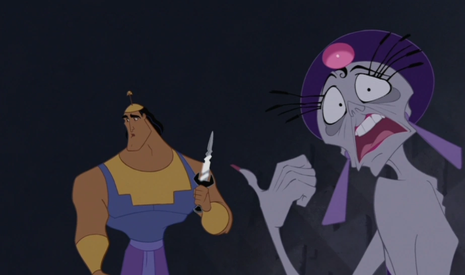 Yzma Point Blank Meme Template