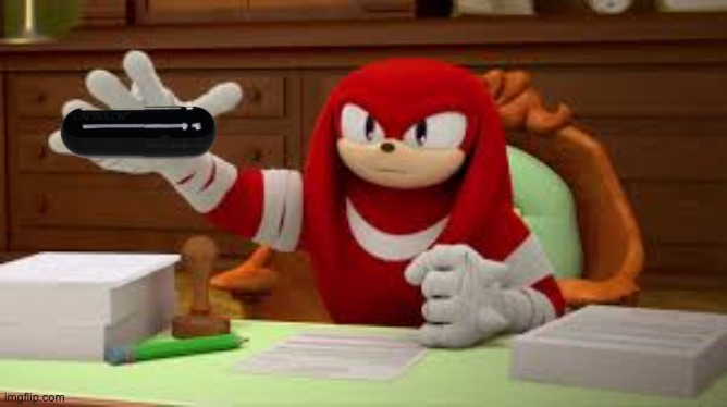 knuckles nazi salute | image tagged in knuckles nazi salute | made w/ Imgflip meme maker