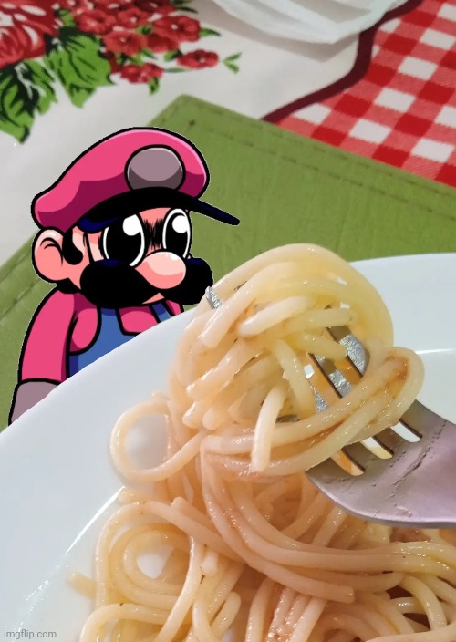 Hungry boi | image tagged in spaghetti | made w/ Imgflip meme maker