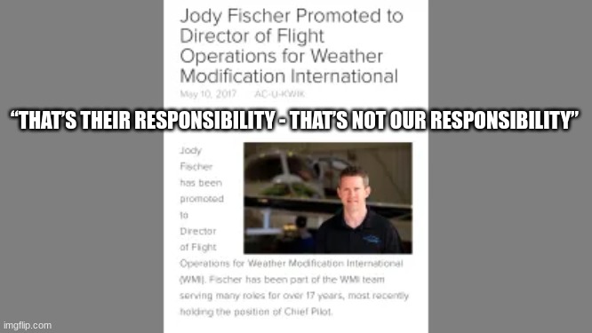 “THAT’S THEIR RESPONSIBILITY - THAT’S NOT OUR RESPONSIBILITY” | made w/ Imgflip meme maker