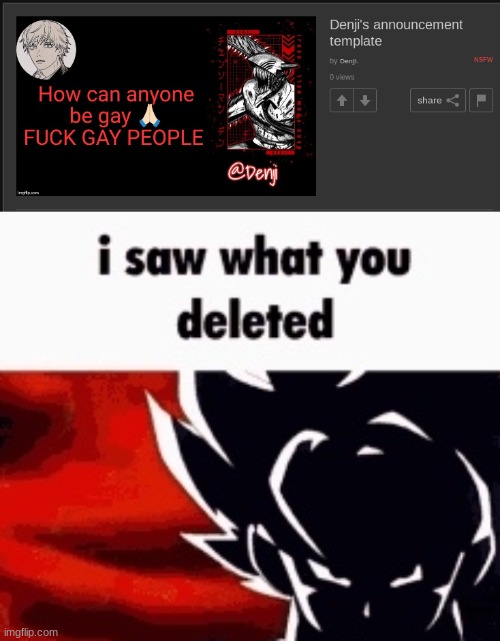 Its fake | image tagged in i saw what you deleted | made w/ Imgflip meme maker