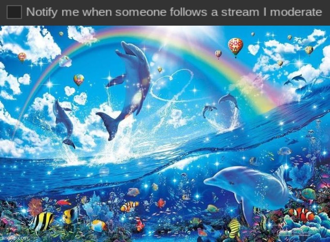 Happy dolphin rainbow | image tagged in happy dolphin rainbow | made w/ Imgflip meme maker