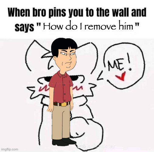 peak | How do I remove him | image tagged in peak | made w/ Imgflip meme maker