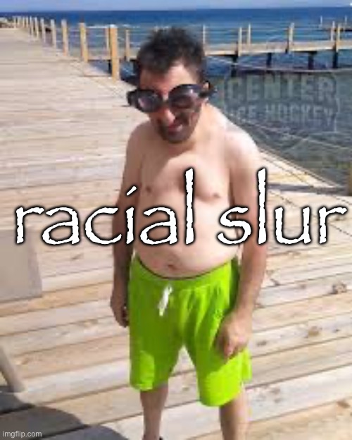 take that LIBRELS!!!!!111!!1!1!!1!1 | racial slur | image tagged in brad marchand enjoying the offseason | made w/ Imgflip meme maker