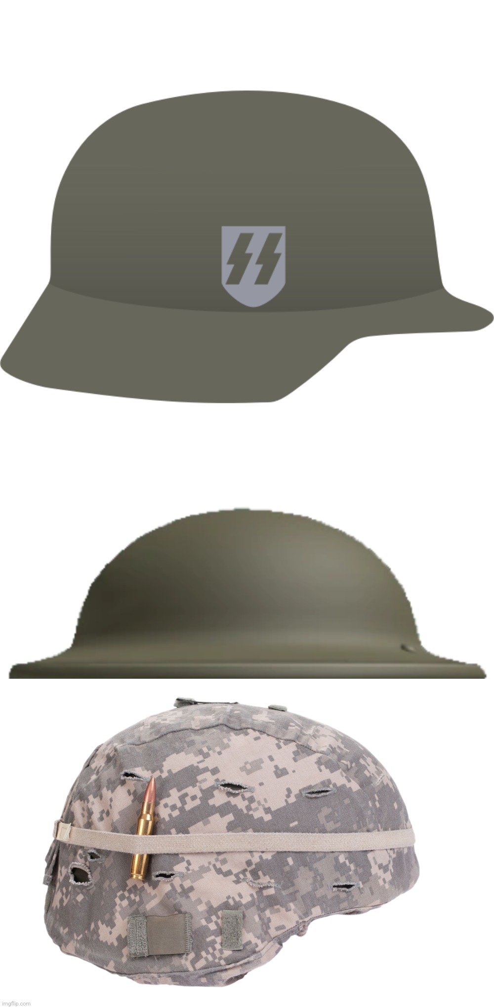 image tagged in stahlhelm,brodie helmet,us army helmet ocp | made w/ Imgflip meme maker