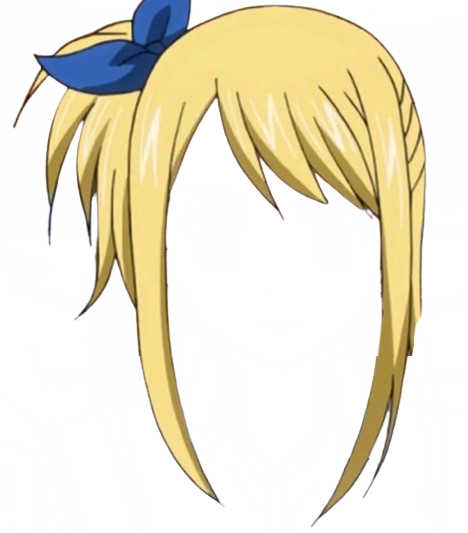 Lucy Heartfilia Hair Transparent Blank Meme Template