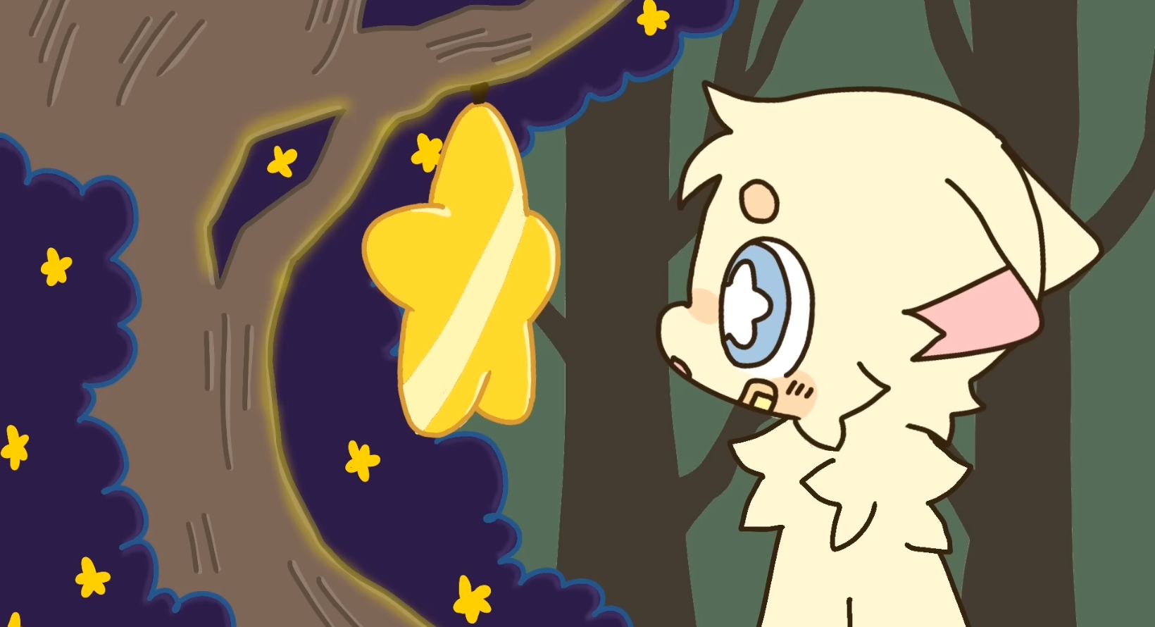 High Quality Maple In Front of a Star Blank Meme Template