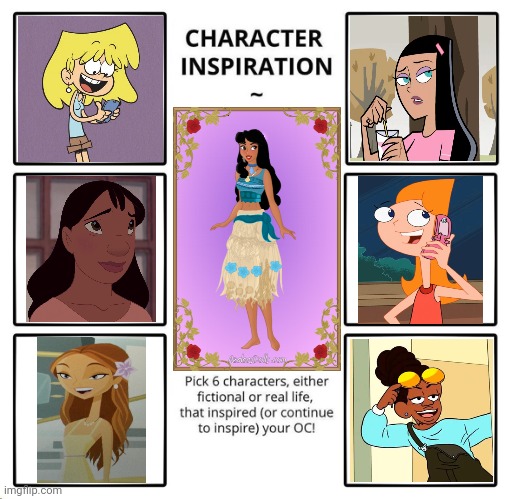 Princess Libby Inspiration | image tagged in character inspiration,hero 108,libby,similar,reference,resemble | made w/ Imgflip meme maker