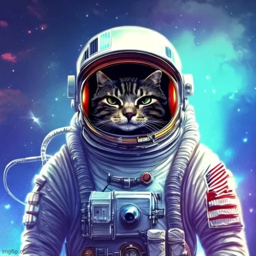 He’s got “the right stuff”… | image tagged in cats | made w/ Imgflip meme maker