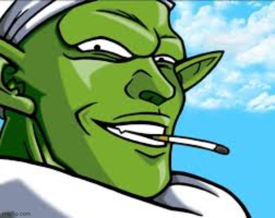 Smug Piccolo | image tagged in smug piccolo | made w/ Imgflip meme maker