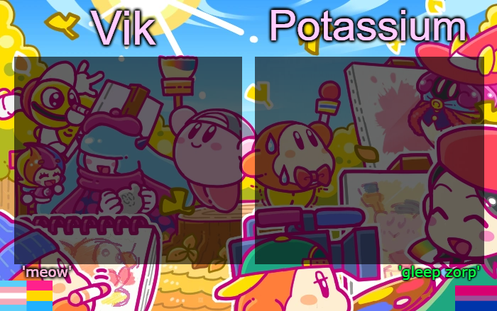 High Quality Viktassium Kirby template Blank Meme Template