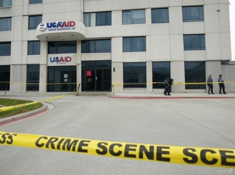 USAid building Blank Meme Template