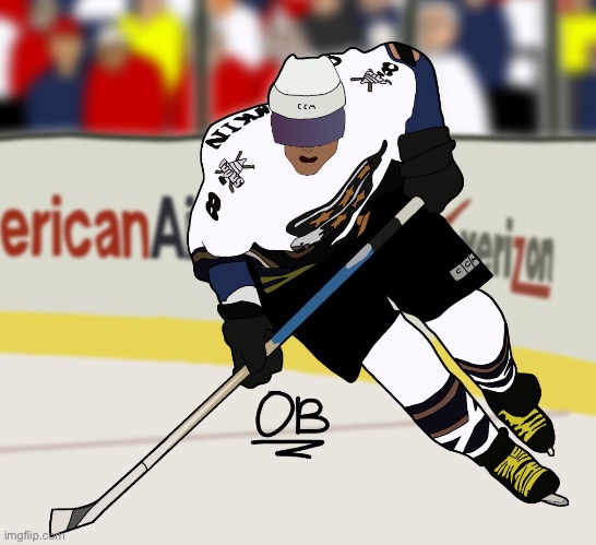 The Great 8 | image tagged in art,nhl,hockey,sports,digital art,msmg | made w/ Imgflip meme maker