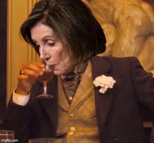 Nancy Pelosi Django | image tagged in nancy pelosi,nancy pelosi tears speech,pelosi,leonardo dicaprio django laugh,you will leonardo django,maga | made w/ Imgflip meme maker