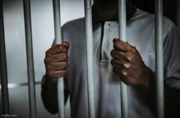 me after shining my shoes after 1 p.m. on a Sunday in New York | image tagged in behind bars | made w/ Imgflip meme maker