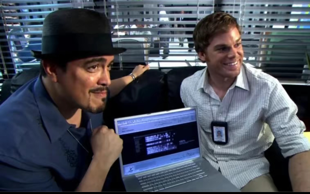 Dexter Laptop Blank Meme Template