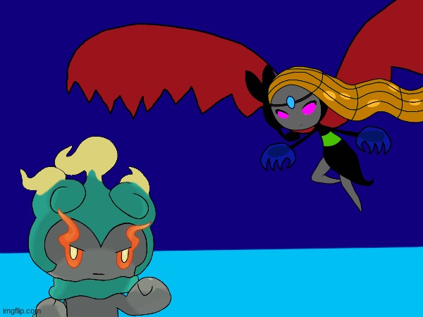 Marshadow Legends 2: The Eternal Night: "Fight what you fear most." (Aka Kage vs The Elemental Meloetta).mp3 | image tagged in marshadow legends,paleoverse,eoiverse | made w/ Imgflip meme maker