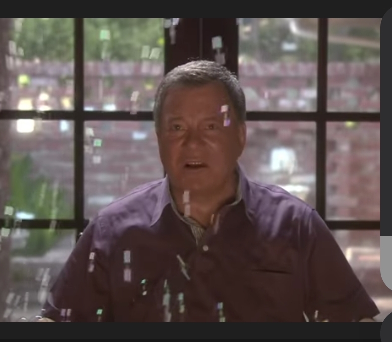William shatner bubbles Blank Meme Template