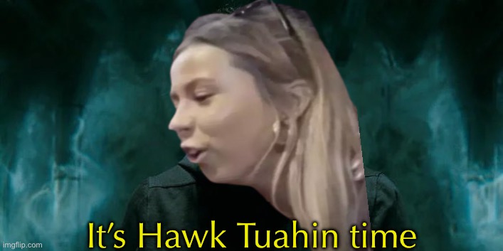 Hawk tuah but in morbius | It’s Hawk Tuahin time | image tagged in its morbin time,hawk tuah,morbius | made w/ Imgflip meme maker