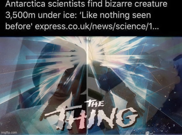 The Thing 1982 | image tagged in the thing 1982,the thing | made w/ Imgflip meme maker