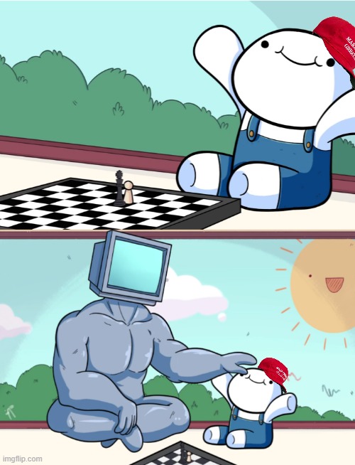 odd1sout vs computer chess | image tagged in odd1sout vs computer chess | made w/ Imgflip meme maker